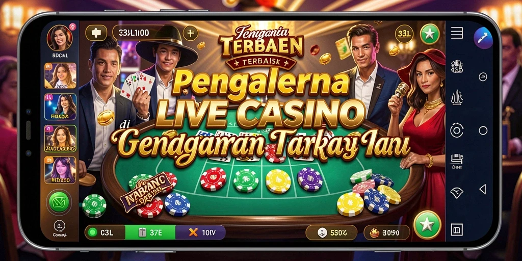 Screenshot gameplay Live Casino 33L yang mendebarkan.