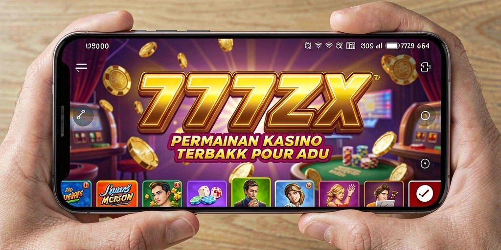 Tampilan gameplay Kasino yang menakjubkan di 777ZX.