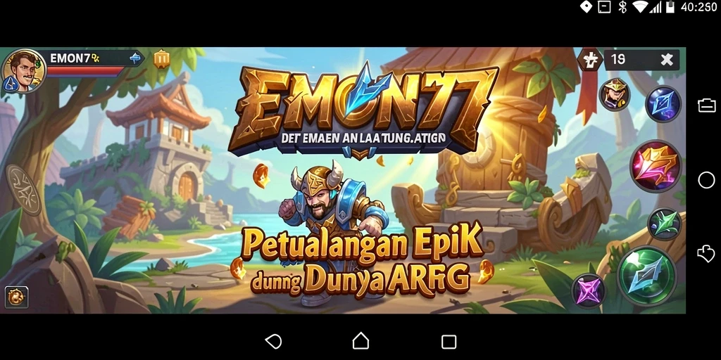 Tampilan gameplay EMON77 yang menegangkan dan penuh aksi.