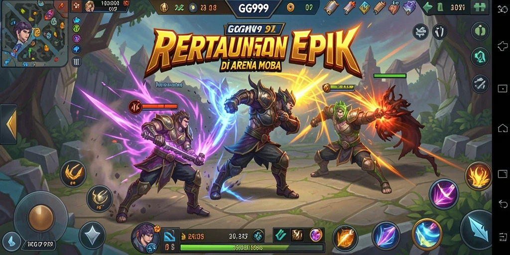 Gameplay seru dan strategi mendebarkan dalam GG999.