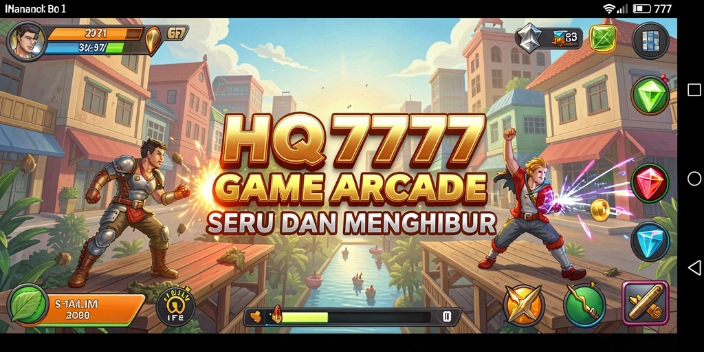 Tampilan gameplay HQ777 yang seru dan penuh aksi.