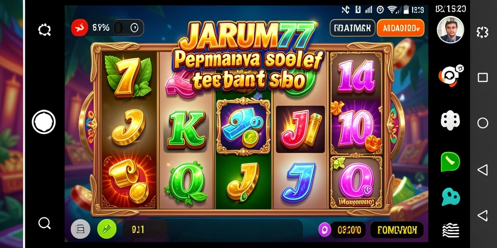 Gameplay seru dari JARUM77 dengan tema Slot menarik.