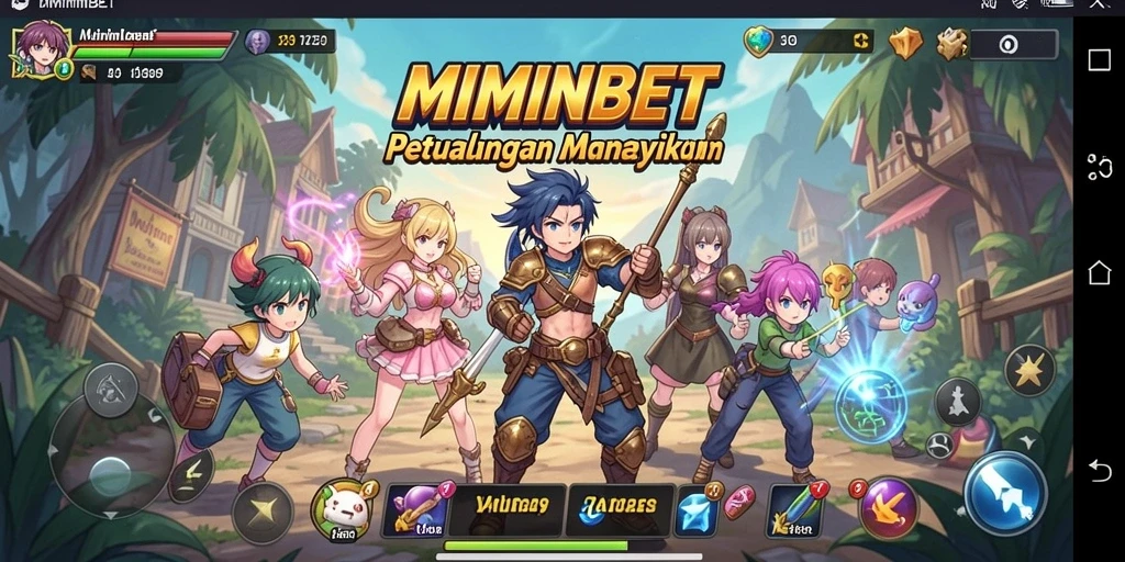 Screenshot menarik dari gameplay MIMINBET yang penuh aksi.