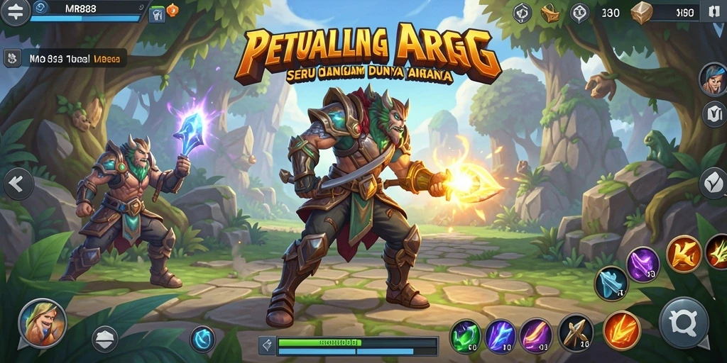 Gameplay ARPG yang mendebarkan dan penuh aksi.