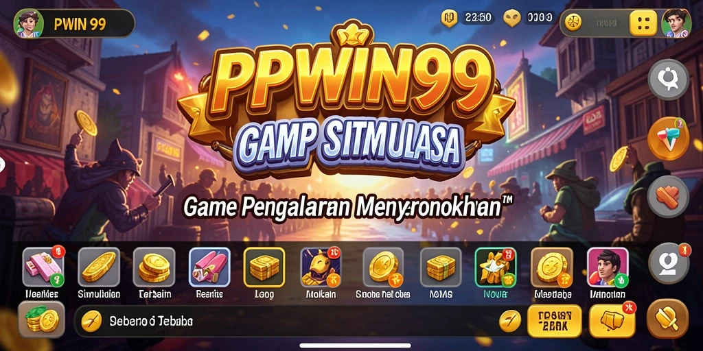 Tampilan gameplay menarik dari PPWIN99 yang mendukung interaksi sosial.