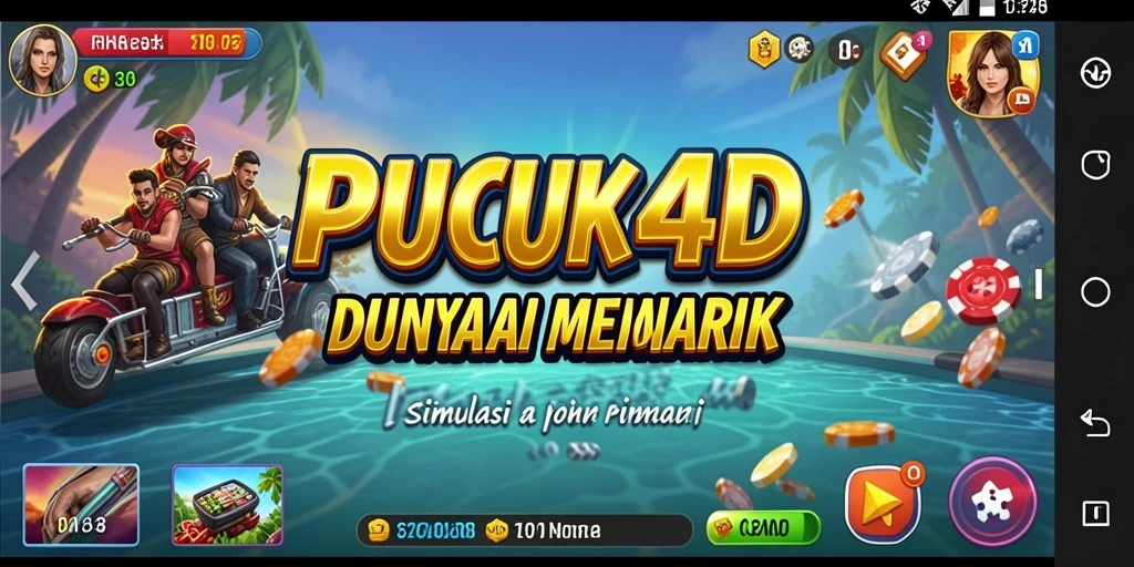 Tampilan gameplay PUCUK4D yang menarik dan interaktif.