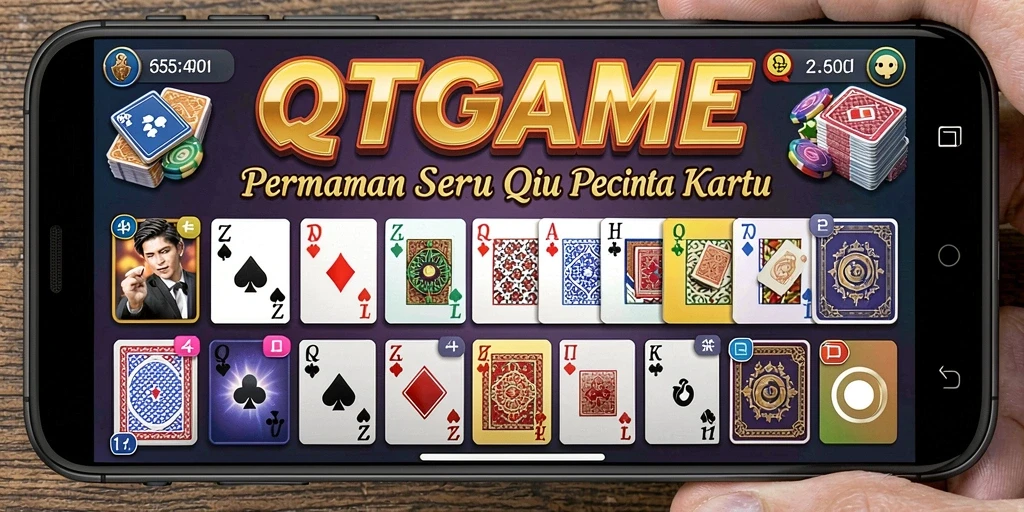 Tampilan menarik dari gameplay QTGAME QiuQiu.