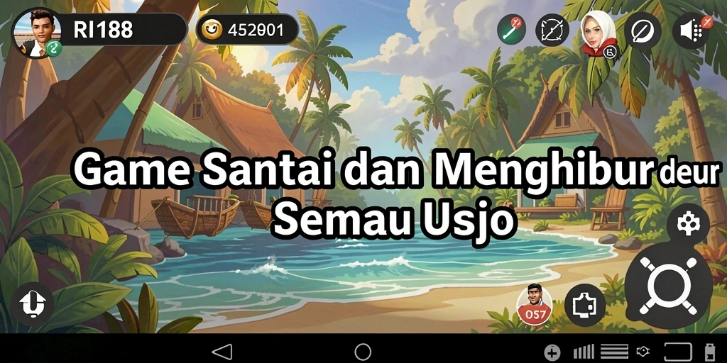 Tampilan seru dari gameplay menarik dalam RI188.
