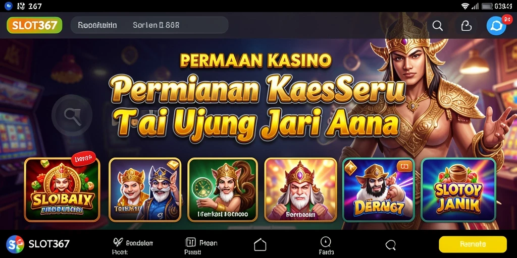 Tampilan menarik saat bermain slot di SLOT367.