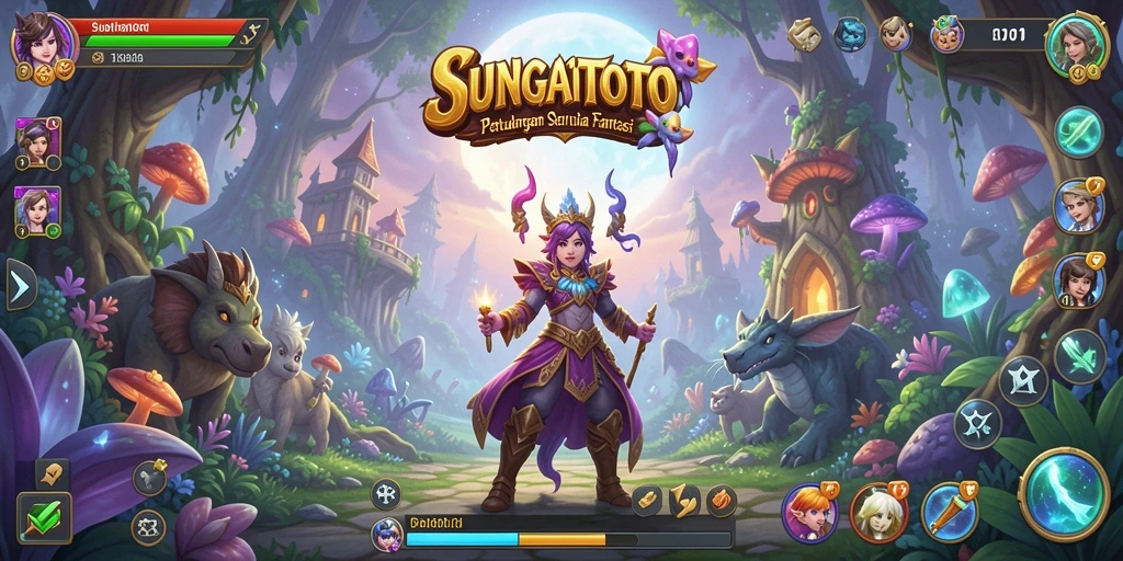 Tampilan gameplay petualangan SUNGAITOTO yang menakjubkan.