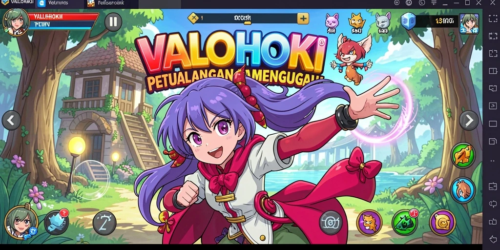 Gameplay menarik dalam dunia Anime VALOHOKI.